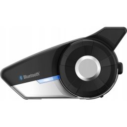 Sistem de comunicare pentru motociclete, SENA 20S-EVO-11, Moto Intercom, Bluetooth 4.1, Raza de 2.0 km, Single Pack, Negru