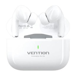Casti TWS Vention Echo Lite 11, Bluetooth 5.4, Alb