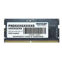 Memorie RAM Patriot Signature PSD532G56002S, SO-DIMM, 32GB, DDR5, 5600MHz, CL46