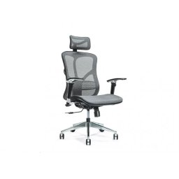 Scaun Birou Bermondi Ergo 500, Ergonomic; Baza stabila cu 5 roti, Gri