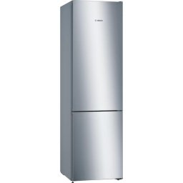 Frigider cu congelator Bosch Serie 4 KGN39VIEB, No Frost, 368 L, Clasa energetica E, H 203 cm, Argintiu