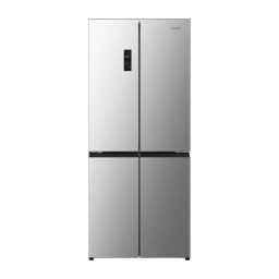 Combina side by side Gorenje NRM819E61X, 460 L, No Frost, clasa E, MultiFlow, Inox