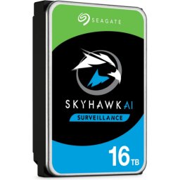 HDD Seagate SkyHawk AI ST16000VE005, 16 TB, 7200 RPM, 512 MB, 3.5 inch, SATA III