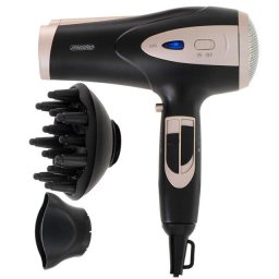 Uscator de par Adler MS 2287, 2400 W, 2 trepte de viteza, 3 trepte de temperatura, Negru-Sampanie