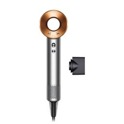 Uscator de par Dyson Supersonic Origin 107830-01, 1600 W, 110.000 RPM, 3 viteze, 4 trepte de temperatura, Nichel-Cupru
