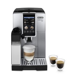 Cafetiera automata DeLonghi ECAM 380.85.SB, 1450W, 19 bar, rezervor de apa 1,8 l, display tactil, Gri