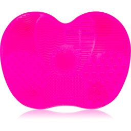 Lash Brow Silicone Make-up Brush Wash Matte Pink suport pentru curățarea pensulelor mărime S 1 buc