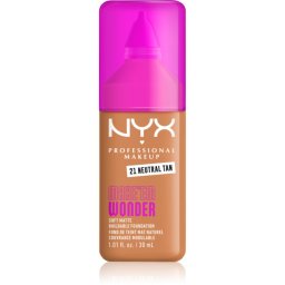NYX Professional Makeup Make ‘Em Wonder make-up usor matifiant culoare 21 Neutral Tan 30 ml