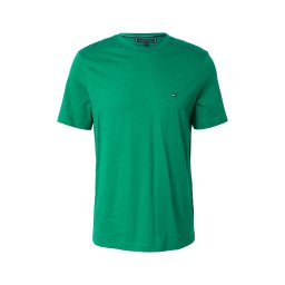 TOMMY HILFIGER Tricou 'ESS SEASONAL' verde