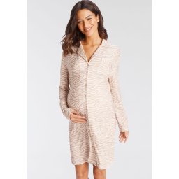 LASCANA Cămăşi de noapte bej deschis / bej închis