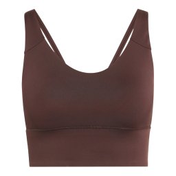 ADIDAS PERFORMANCE Sutien sport 'Studio All Me' ciocolatiu