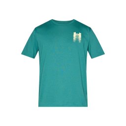 UNDER ARMOUR Tricou funcțional turcoaz / galben deschis