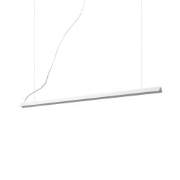 Suspensie liniară V-Line, L:110 cm, 25W, 3000K - lumină caldă , H min 9 / max 200 cm