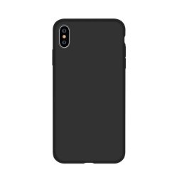 Husa Devia Husa Silicon Nature Series iPhone XS Max Black