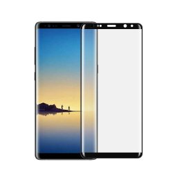 Folie Sticla Temperata 3D Samsung Galaxy Note 8 Black (margini curbate, 9H, 0.26mm)