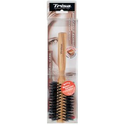 Perie pentru par Trisa Haute Coiffure Styling Large cu par natural de mistret, Cod 900087