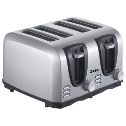Prajitor de paine ZST 09, 1400 W, 4 felii, Argintiu
