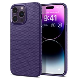 Husa Husa TPU Spigen Liquid Air pentru Apple iPhone 14 Pro, Mov ACS05578