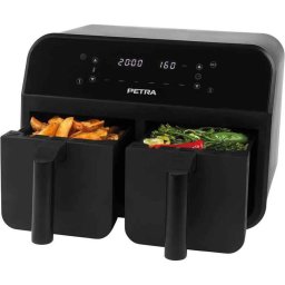 Friteuza Petra PT4750BLKVDEEU7 Dual Air Black 3,7L
