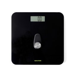 Cantar Cântar corporal digital 180 kg, Fără baterii, Precizie 100g, Display LCD mare, Sticlă securizată, Pornire prin apăsare, Ultra slim, Negru