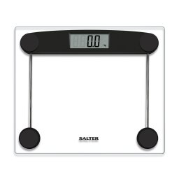 Cantar Cântar corporal digital 180 kg, Precizie 50g, Display LCD mare, Sticlă securizată, Compact & Ultra slim, Pornire/Oprire automată, Picioare pentru covor, Negru/Transparent