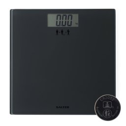 Cantar Cântar corporal digital 180 kg, Funcție TARE (cântărire bebeluși/pets/bagaje), Precizie 100g, Display LCD mare, Sticlă securizată, Picioare pentru covor, Negru