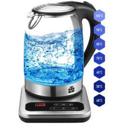 Fierbator FKG-1017 1.7 L, 2200W Argintiu