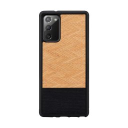 Husa MAN&WOOD case for Galaxy Note 20 herringbone nero black