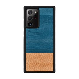 Husa MAN&WOOD case for Galaxy Note 20 Ultra denim black