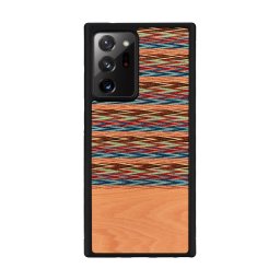 Husa MAN&WOOD case for Galaxy Note 20 Ultra browny check black