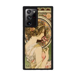Husa MAN&WOOD case for Galaxy Note 20 Ultra primrose black