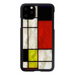Husa iKins SmartPhone case iPhone 11 Pro Max mondrian black
