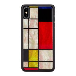 Husa iKins SmartPhone case iPhone XS Max mondrian black