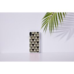 Husa iKins SmartPhone case iPhone XR pyramid white