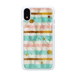 Husa iKins SmartPhone case iPhone XR pop mint white