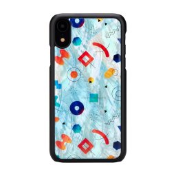 Husa iKins SmartPhone case iPhone XR poppin rock black