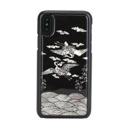 Husa iKins SmartPhone case iPhone XS/S crane black
