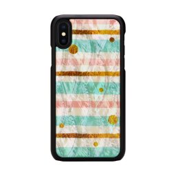 Husa iKins SmartPhone case iPhone XS/S pop mint black