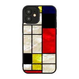 Husa iKins case for Apple iPhone 12 mini mondrian black