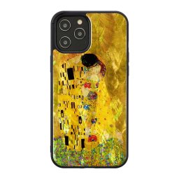 Husa iKins case for Apple iPhone 12/12 Pro kiss black