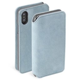 Husa Krusell Broby 4 Card SlimWallet Apple iPhone XS Max light blue