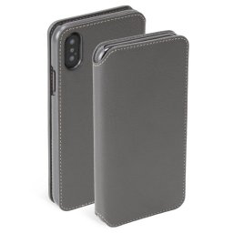 Husa Krusell Pixbo 4 Card SlimWallet Apple iPhone XS Max grey