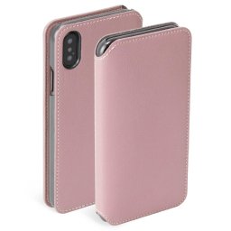Husa Krusell Pixbo 4 Card SlimWallet Apple iPhone XS Max rose