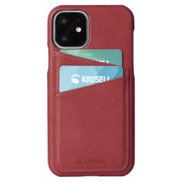 Husa Krusell Sunne CardCover Apple iPhone 11 vintage red (61791)