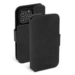Husa Krusell Leather PhoneWallet Apple iPhone 13 Pro black (62395)