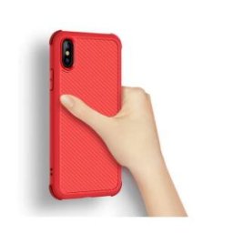 Husa Devia Shark1 Shockproof Case iPhone XS Max (6.5) red