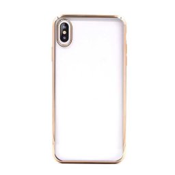Husa Devia Glitter soft case (TPU) iPhone XS Max (6.5) gold