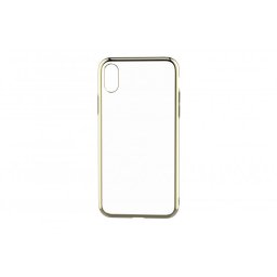 Husa Devia Glitter soft case (TPU) iPhone XS/X(5.8) gold