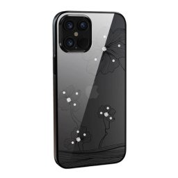 Husa Devia Crystal Flora case iPhone 12 mini black