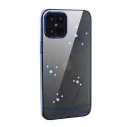 Husa Devia Crystal Flora case iPhone 12/12 Pro blue